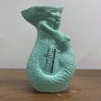 AQUARIUM MERMAID VASE PUNCH SERVER For Sale