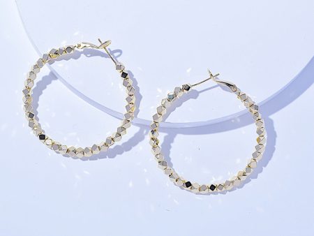 ALLOY HOOP EARRINGS Fashion