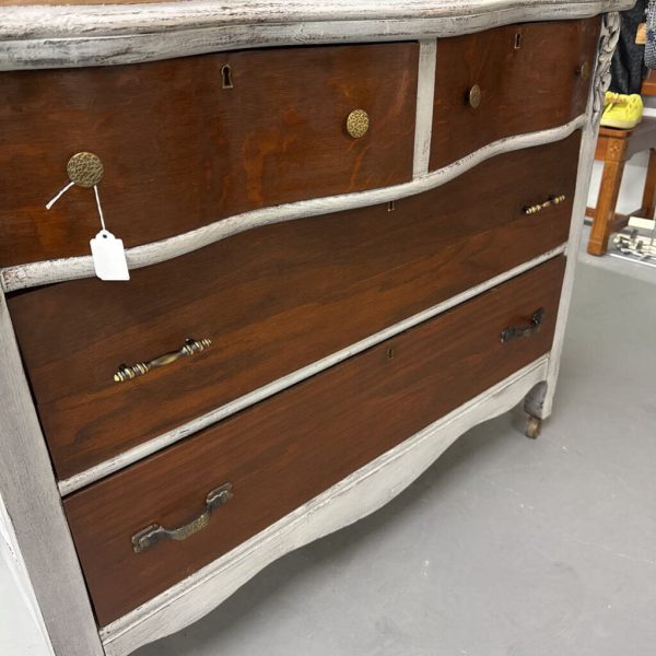 ANTIQUE 3 DRAWER CHEST on Sale