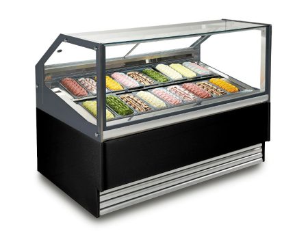 Bonvue Gelato   Ice Cream Display Showcase SGD-18B on Sale