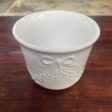 WHITE BOW FLOWER POT on Sale