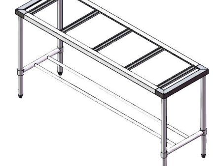 Modular Systems S S Legs With Double Centre Brace 600Mm Deep 1200-6-WB-S Cheap