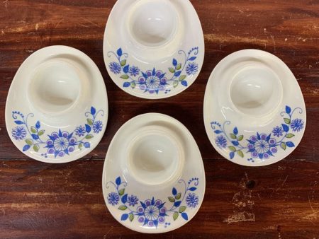 4 PC FIGGJO LOTTE EGG CUP CODDLER NORWAY SET on Sale