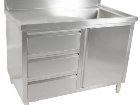 Modular Systems Cabinet With Right Sink SC-7-1200R-H Online Sale