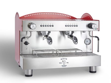 Bezzera 3L Red 2-Group Professional Espresso Machine BZB2016R2DE Hot on Sale