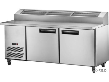 2NDs: Thermaster two door DELUXE Pizza Prep Bench PPB 15-VIC434 Online now