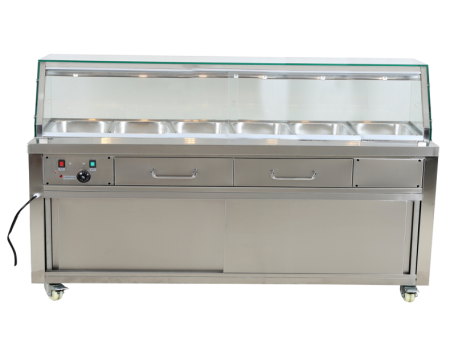 2NDs: Thermaster Heated Bain Marie Food Display - PG210FE-YG-VIC701 For Discount