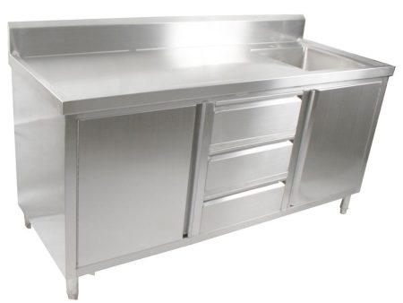 Modular Systems Cabinet With Right Sink SC-7-1800R-H For Sale