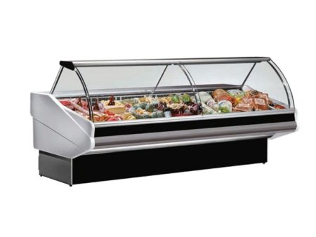 Ex-Showroom: Tecnodom Curved Front Glass Deli Display - PAN2000-VIC670 Online