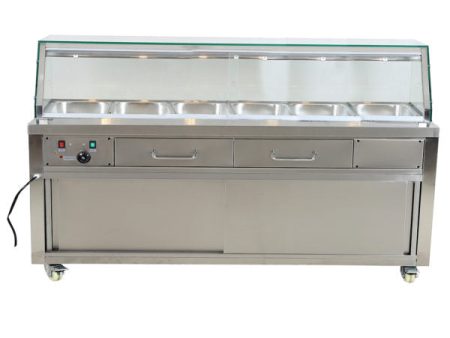 2NDs: Thermaster Heated Bain Marie Food Display PG210FE-YG-NSW1856 Cheap